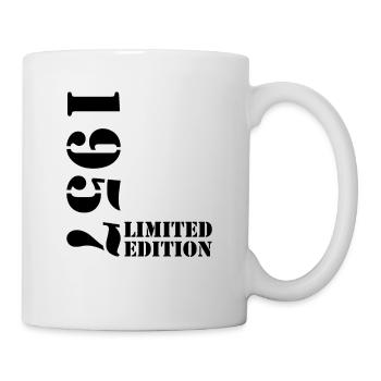 1957 édition limitée anniversaire cadeau femme mari - Mug blanc - blanc - Droite