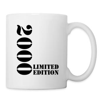 2000 Limited Edition Birthday Gift Wife Husband - Mug - white - Right