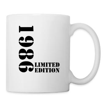 1986 édition limitée anniversaire cadeau femme mari - Mug blanc - blanc - Droite