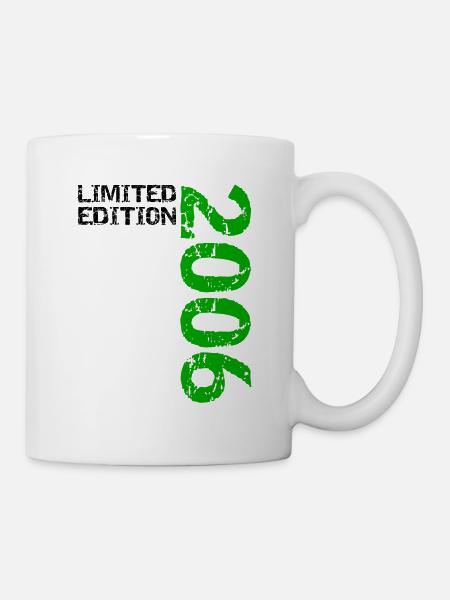 2006 Limited Edition Geburtstag Geschenk Frau Mann - Tasse - Weiß