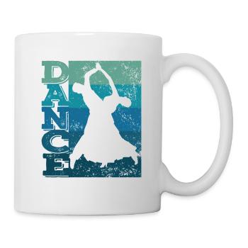 Danse de salon Valse viennoise - Mug blanc - blanc - Droite