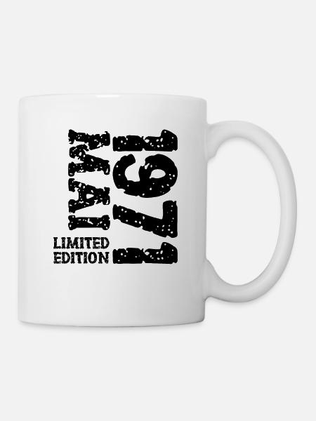 1971 Mai Limited Edition Geburtstag Geschenk - Tasse - Weiß