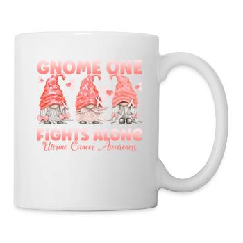 Gnome One fights uterine cancer - Mug - white - Right