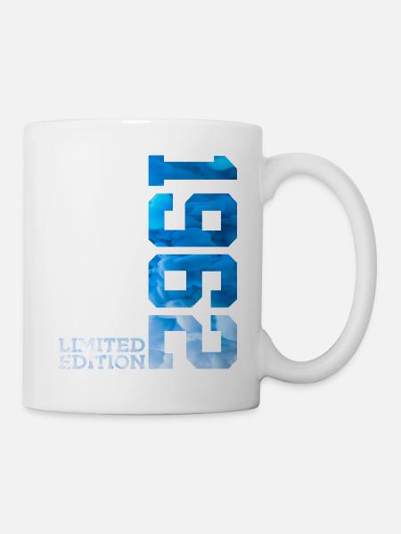 64TH BIRTHDAY LIMITED EDITION 1962 - Mug - white