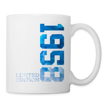 68TH BIRTHDAY LIMITED EDITION 1958 - Mug - white - Right