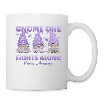 Dwarf One fights lavender cancer alone - Mug - white - Right