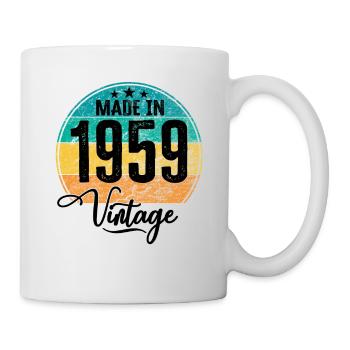 Millésime Fabriqué en 1959 Année de naissance 1959 Anniversaire - Mug blanc - blanc - Droite