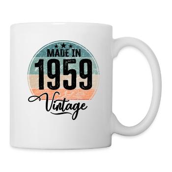 Millésime Fabriqué en 1959 Année de naissance 1959 Anniversaire - Mug blanc - blanc - Droite