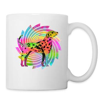 Dalmatien Rétro - Mug blanc - blanc - Droite