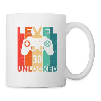 Niveau 30 Débloqué - Mug blanc - blanc - Droite