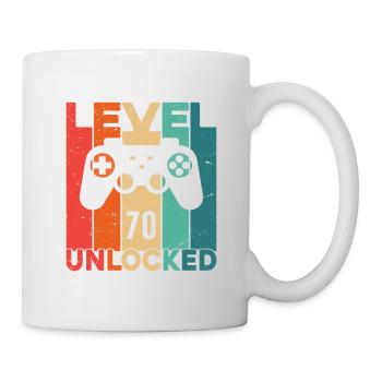 Level 70 Unlocked - Mug - white - Right