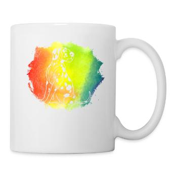 Dalmatien Rétro - Mug blanc - blanc - Droite