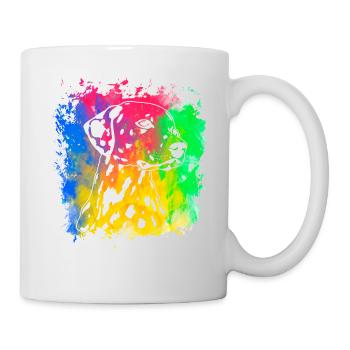 Dalmatien Rétro - Mug blanc - blanc - Droite