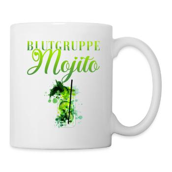 Groupe sanguin Mojito Barman - Mug blanc - blanc - Droite
