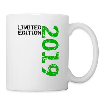 2019 Édition Limitée Anniversaire Cadeau Décoration - Mug blanc - blanc - Droite