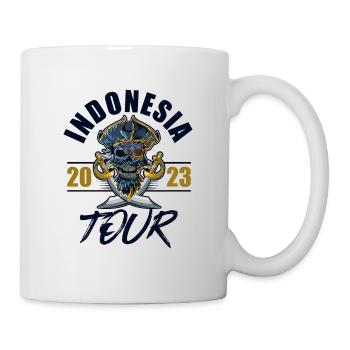 Indonesia 2023 Skeleton - Mug - white - Right