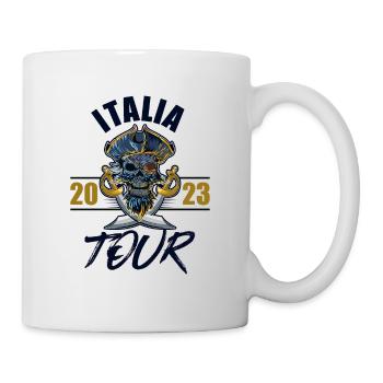 Italia 2023 Squelette - Mug blanc - blanc - Droite