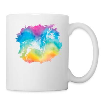 Boxer Retro - Tasse - Weiß - Rechts