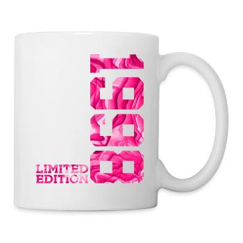 28. GEBURTSTAG PINK LIMITED EDITION 1998 - Tasse - Weiß - Rechts