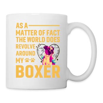 Boxeur - Mug blanc - blanc - Droite