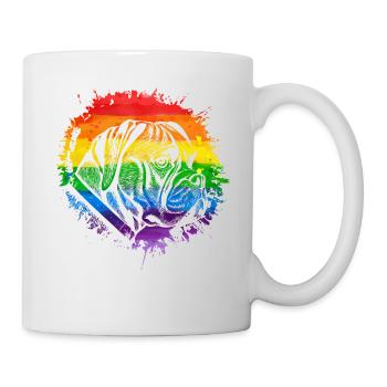 Boxeur - Mug blanc - blanc - Droite