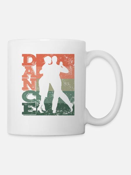 Tango Argentino Milonga Vals Tango - Tasse - Weiß