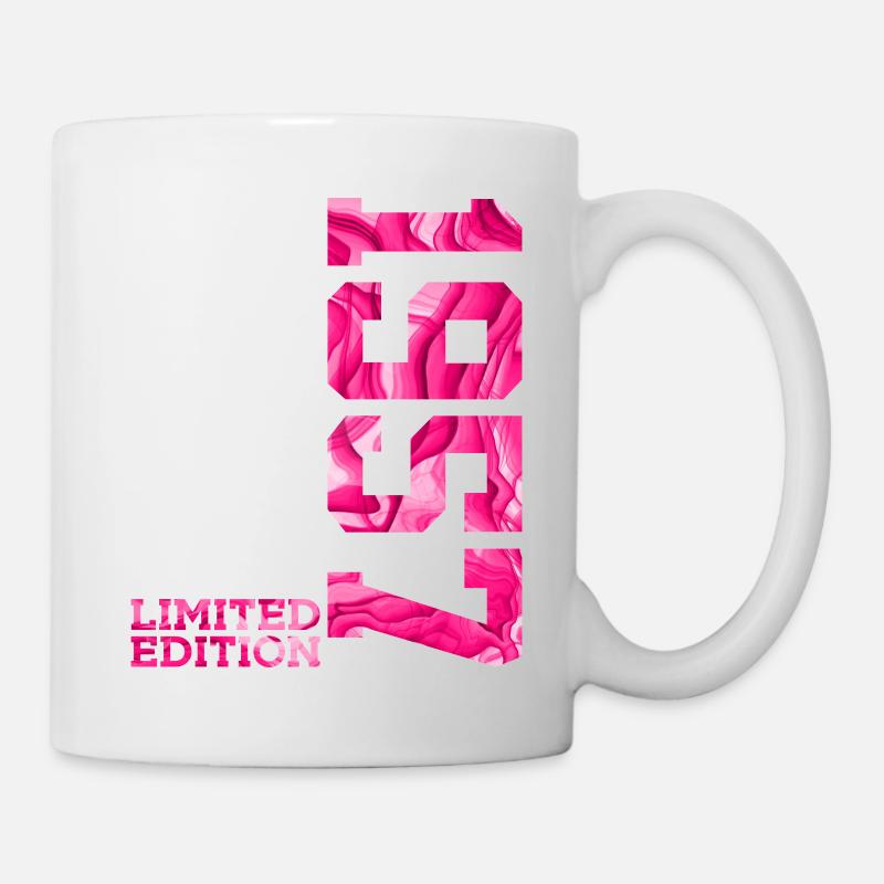 69. GEBURTSTAG PINK LIMITED EDITION 1957 - Tasse - Weiß