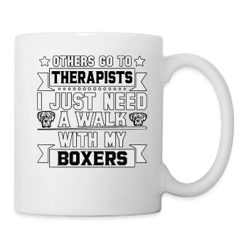 Boxeur - Mug blanc - blanc - Droite
