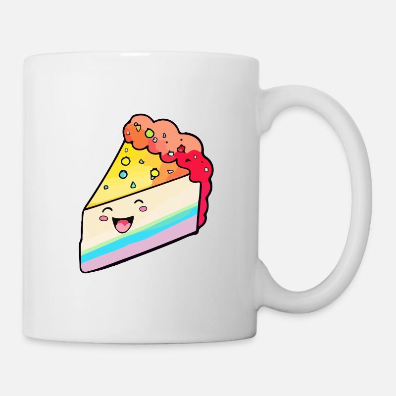 Gâteau au fromage - Mug blanc - blanc