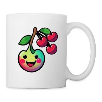 Bande dessinée Cerise - Mug blanc - blanc - Droite