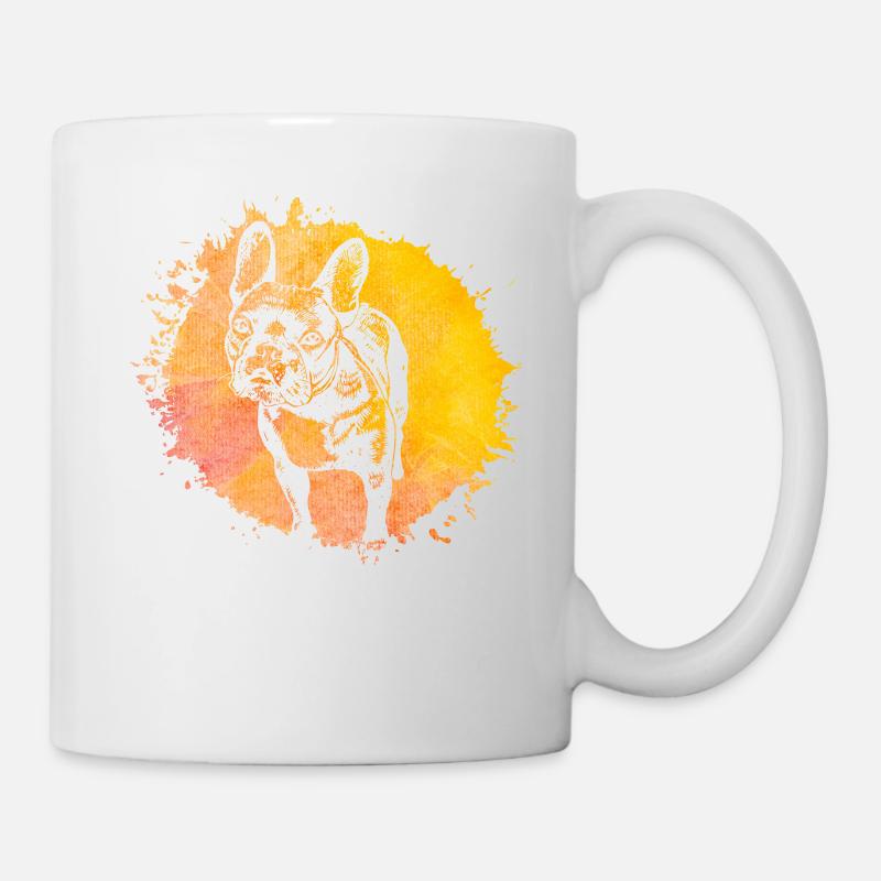 French Bulldog - Mug - white