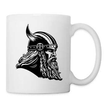Viking Head Warrior Viking - Mug - white - Right