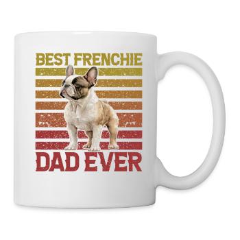 Best Frenchie Dad Ever - Mug - white - Right