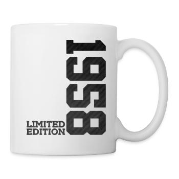 68. GEBURTSTAG LIMITED EDITION 1958 - Tasse - Weiß - Rechts