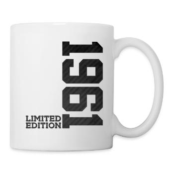 65E ANNIVERSAIRE ÉDITION LIMITÉE 1961 - Mug blanc - blanc - Droite