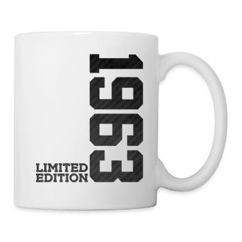 63RD BIRTHDAY LIMITED EDITION 1963 - Mug - white - Right
