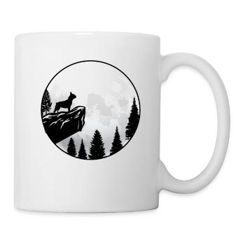 Bouledogue français - Mug blanc - blanc - Droite