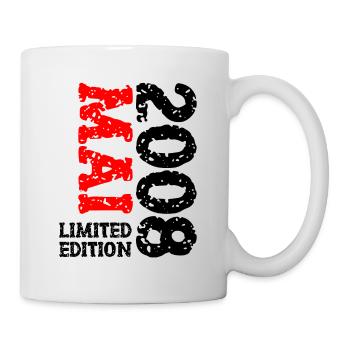 2008 Mai Limited Edition Geburtstag Geschenk - Tasse - Weiß - Rechts