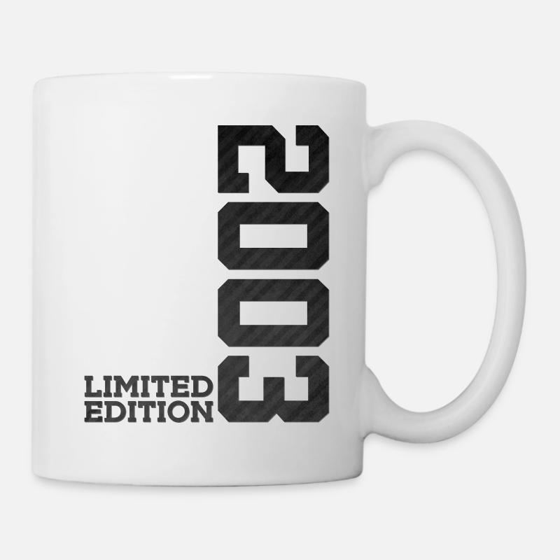 23. GEBURTSTAG LIMITED EDITION 2003 - Tasse - Weiß