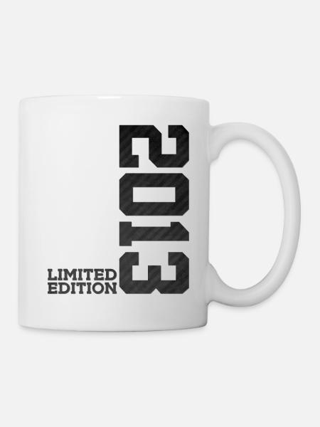 13. GEBURTSTAG LIMITED EDITION 2013 - Tasse - Weiß