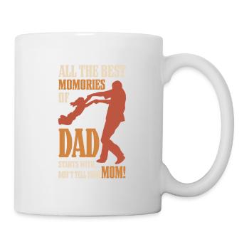 Best Dad, Father's Day and Birthday - Mug - white - Right