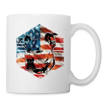 Pitbull USA - Mug - white - Right