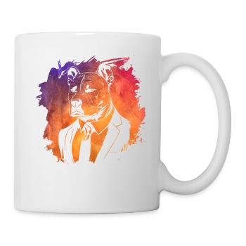 Pitbull - Mug blanc - blanc - Droite