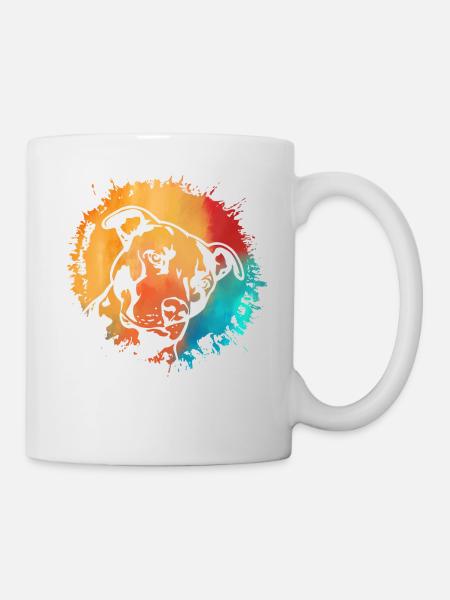 Pitbull - Tasse - Weiß