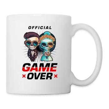 Jeu de couple de mariage sur le couple de mariage Jga - Mug blanc - blanc - Droite