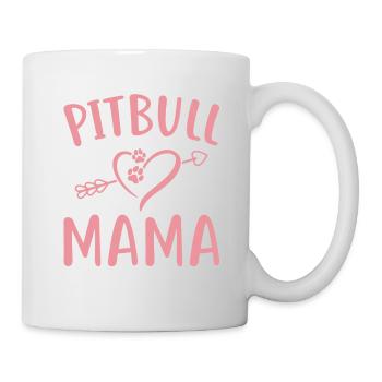 Pitbull Mama - Mug blanc - blanc - Droite