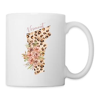 Vermont Leo State Of Vermont - Mug - white - Right