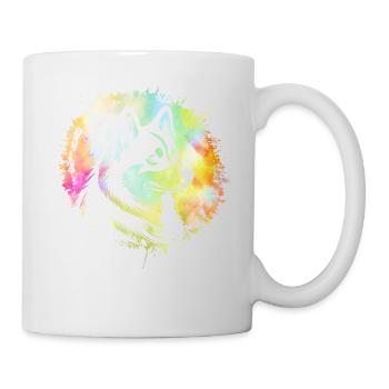 Husky - Tasse - Weiß - Rechts