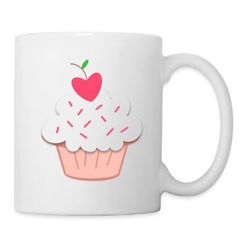 Sweet Cupcake, Sweets, Dessert - Mug - white - Right