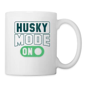 Husky mode on - Tasse - Weiß - Rechts